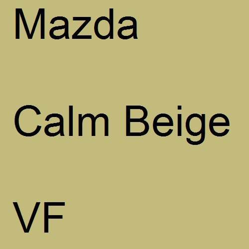 Mazda, Calm Beige, VF.